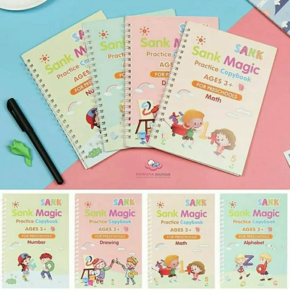 English Handwriting Practice Book – Writing Improvement Workbook for Kids & Toddlers - Zamra Store