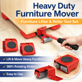 Heavy Duty Furniture Moving Wheels – Furniture Lifter & Roller Tool Set